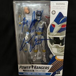 Signed Power Rangers Action Figure